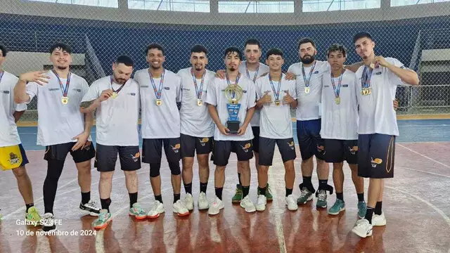 Time de Ponta Porã é tetracampeão estadual de basquete 